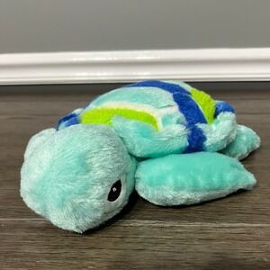 Sea Turtle Plush Blue Green Ocean Wildlife Stuffed Animal Toy Beach